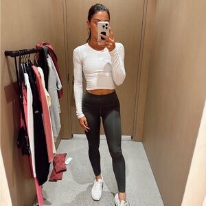 Alo Yoga 7/8 High-Waist Airlift Legging in Dark Cactus